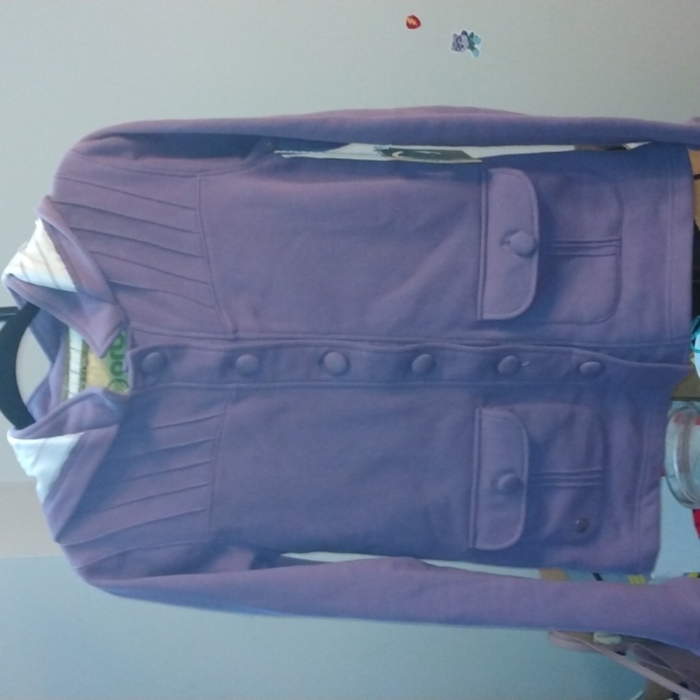 Orb purple women's hoodie size M New